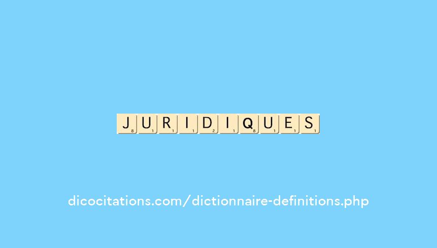 juridiques juridiques