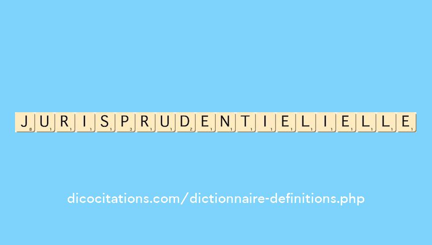 jurisprudentiel--ielle
