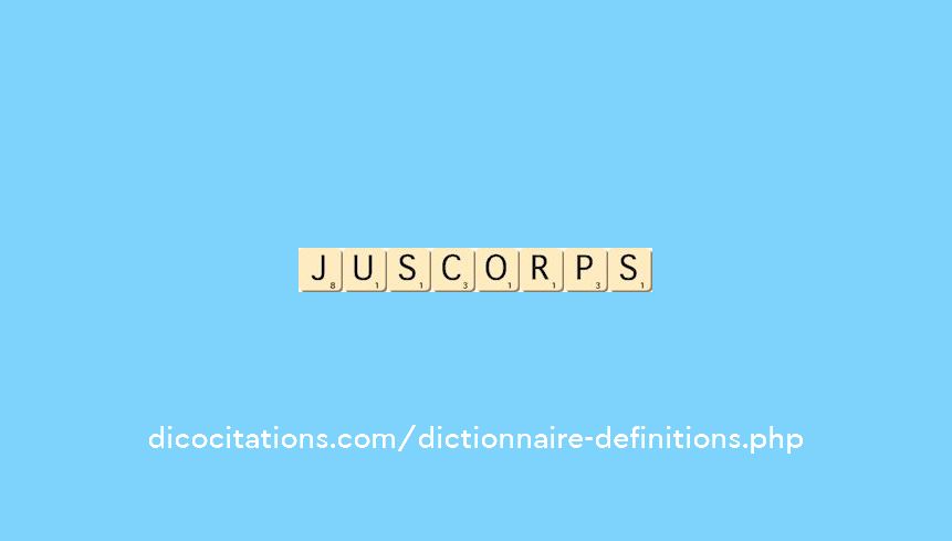 juscorps