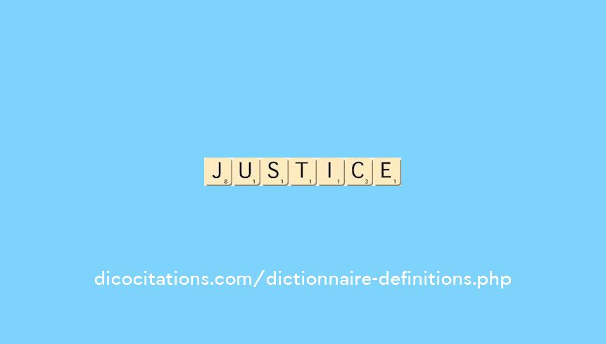justice