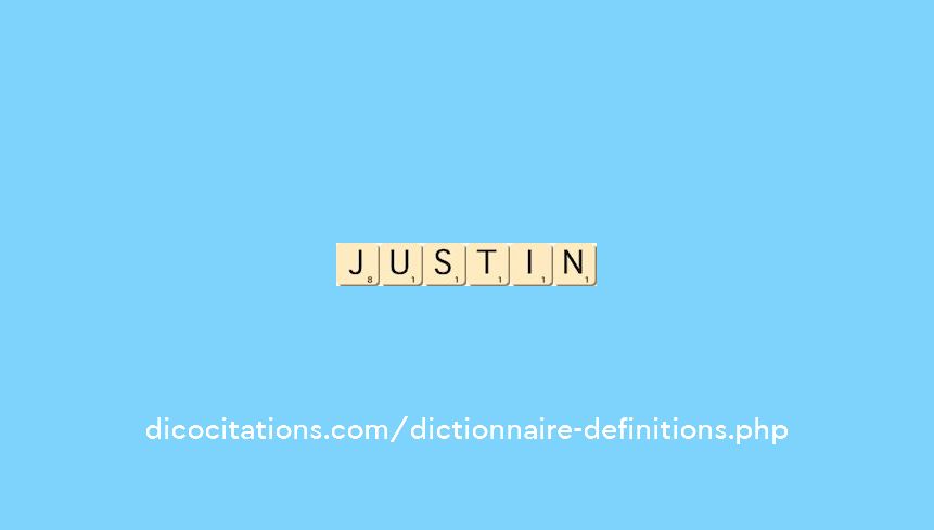 justin justin