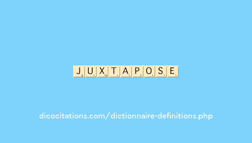 juxtapose juxtapose