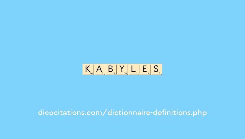 kabyles