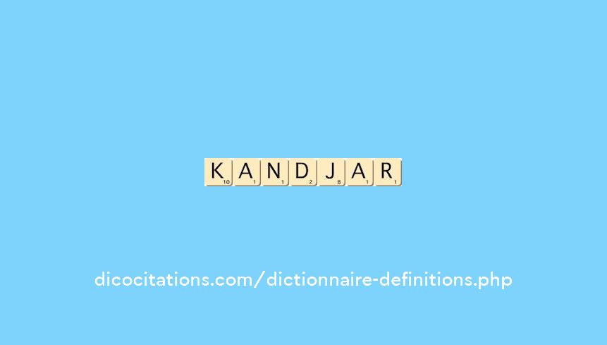 kandjar kandjar