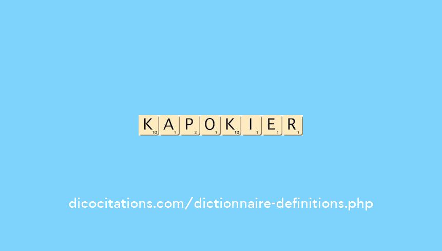 kapokier