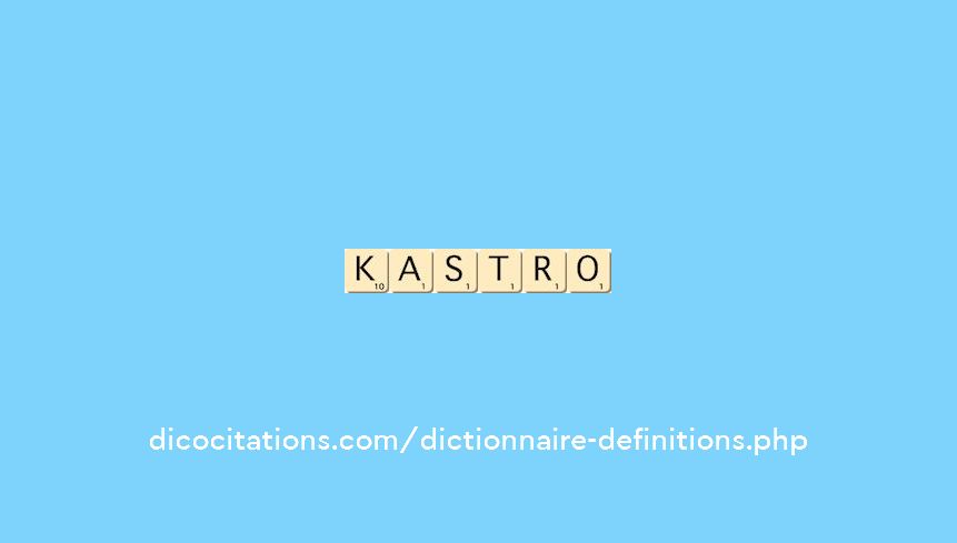 kastro kastro