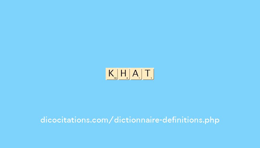 khat khat