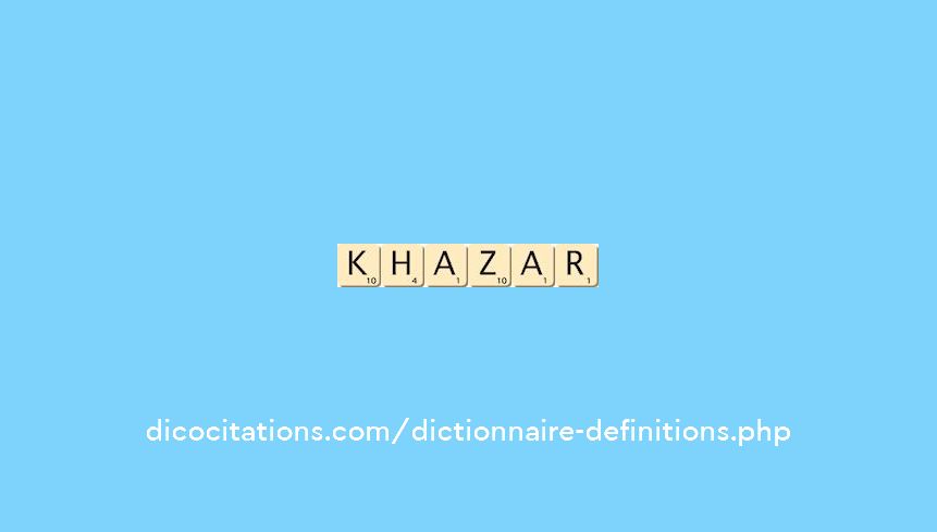 khazar khazar