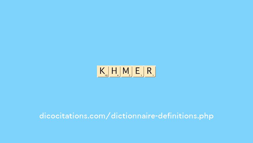 khmer khmer
