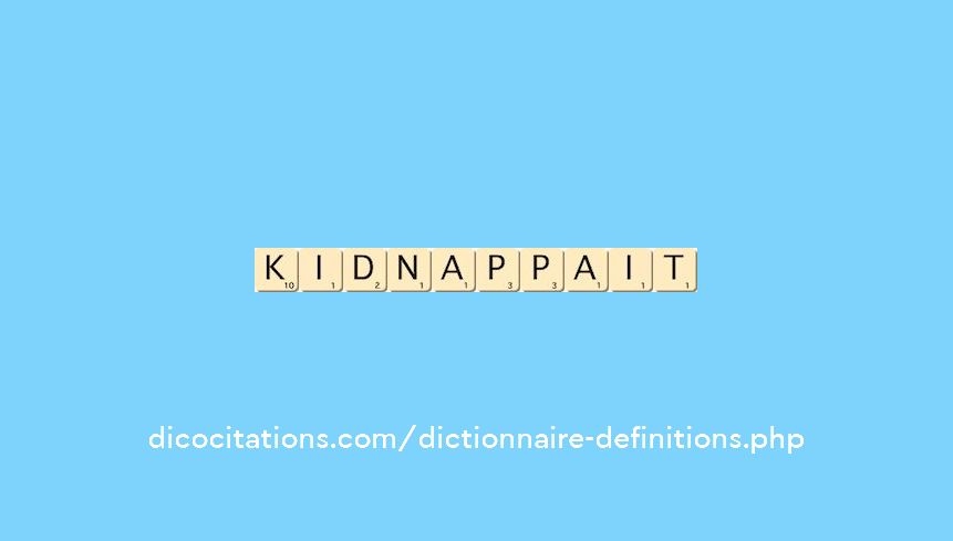 kidnappait kidnappait