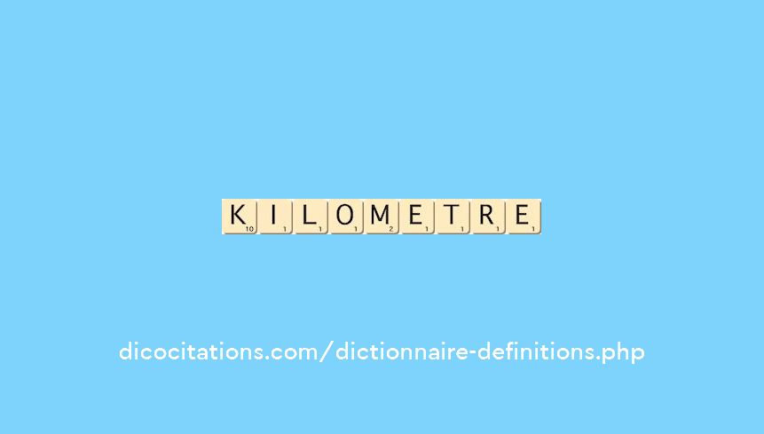 kilometre kilometre