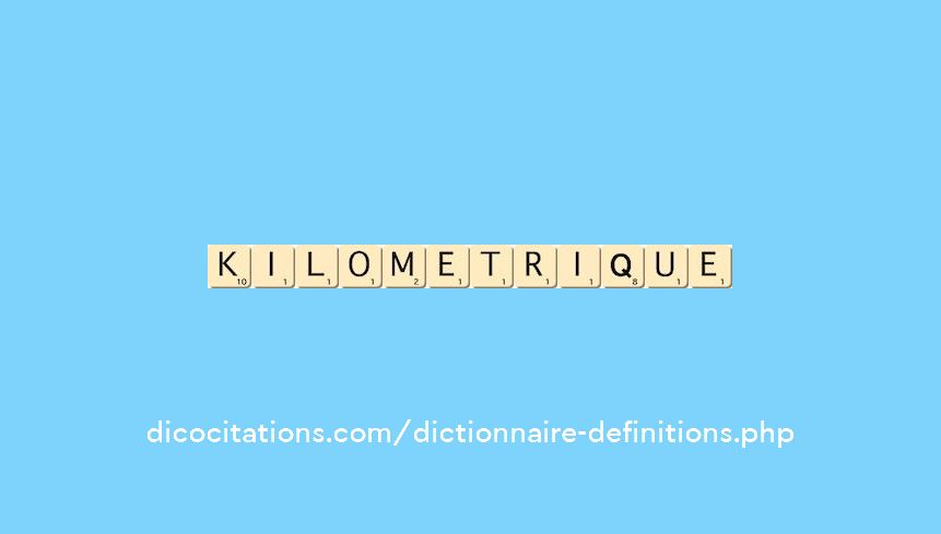 kilometrique kilometrique