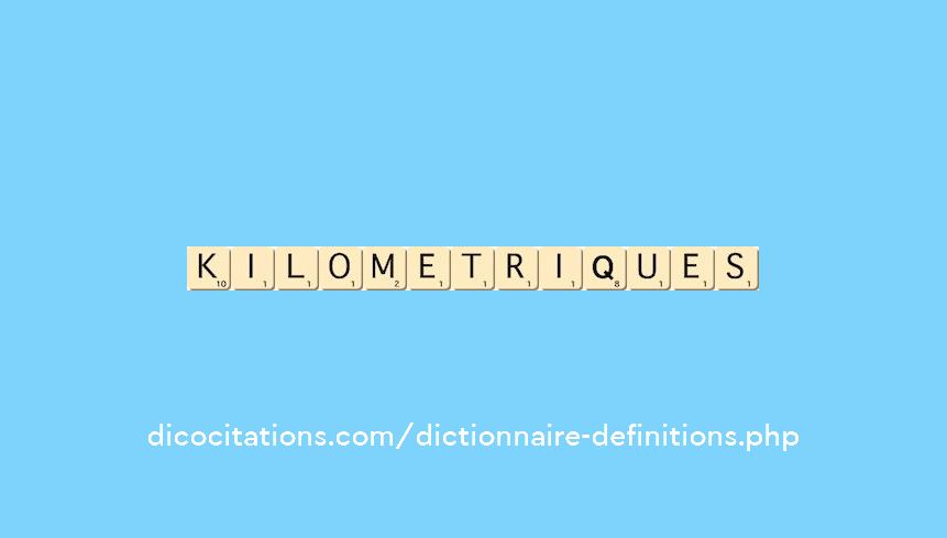 kilometriques kilometriques