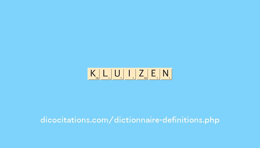 kluizen kluizen
