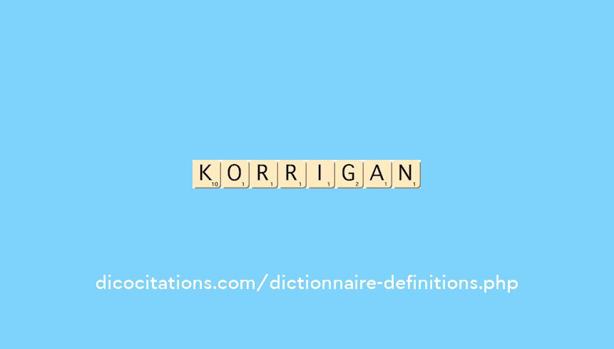 korrigan korrigan