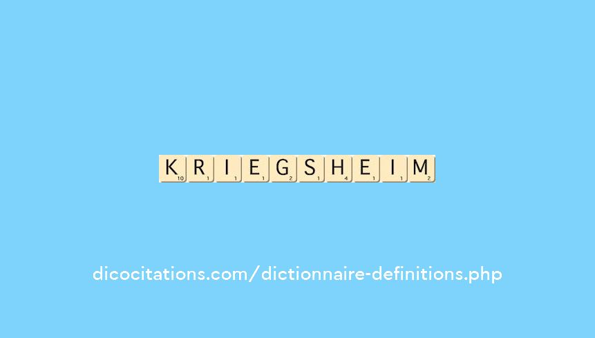 kriegsheim
