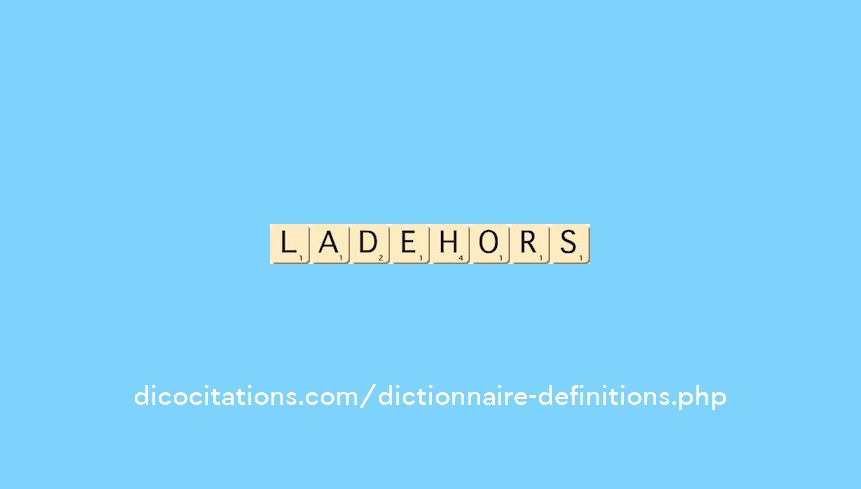 la-dehors