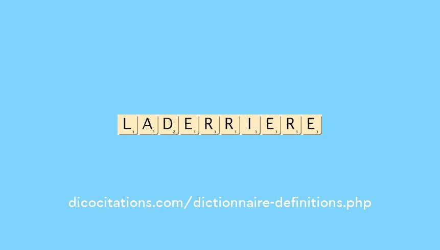 la-derriere