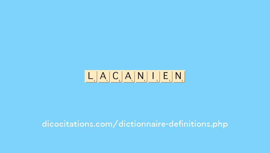 lacanien lacanien