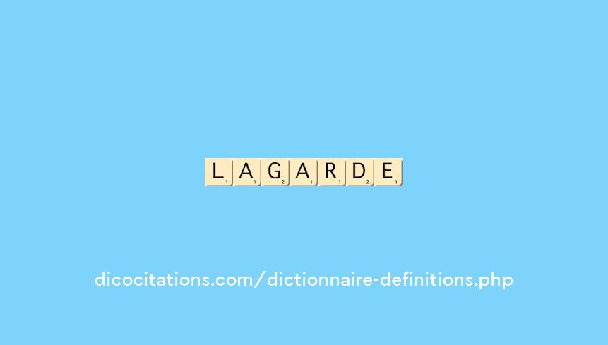 lagarde
