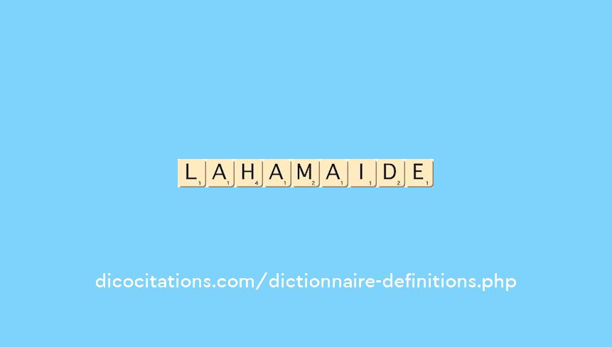 lahamaide lahamaide