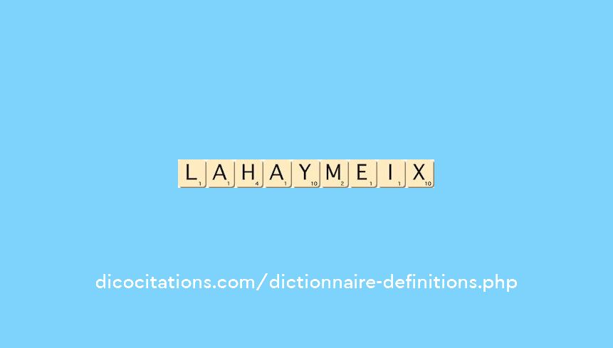 lahaymeix