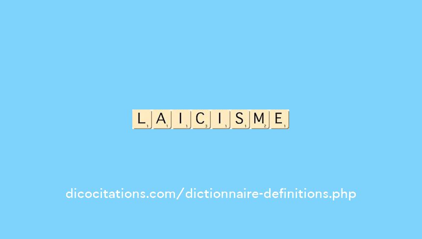laicisme