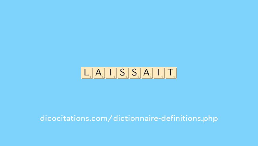 laissait laissait