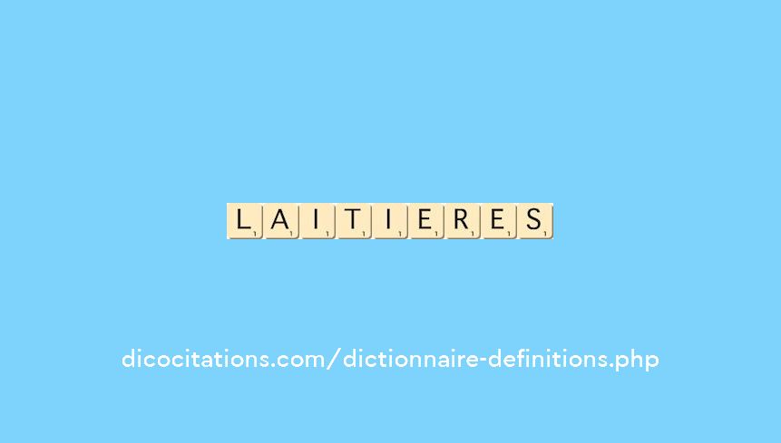 laitieres