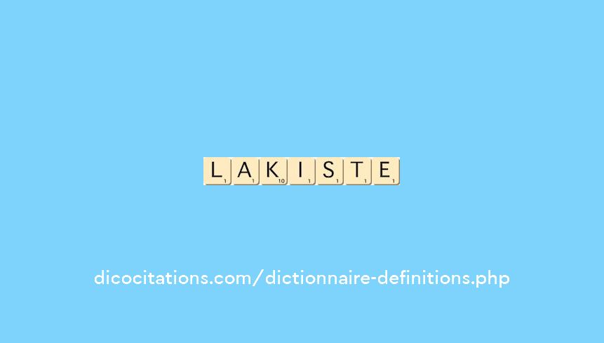 lakiste