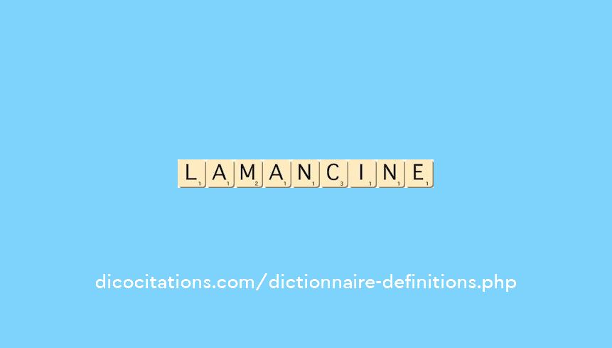 lamancine