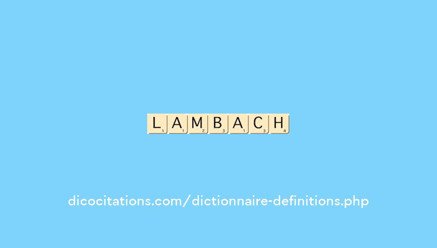 lambach