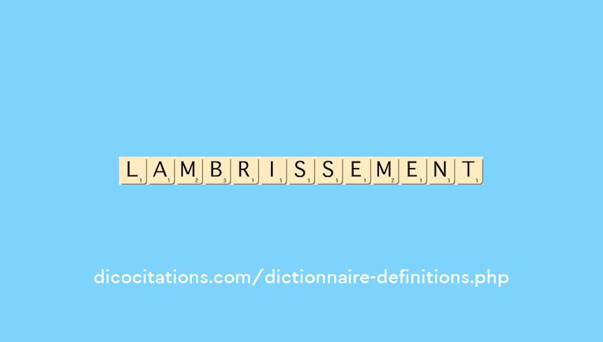lambrissement