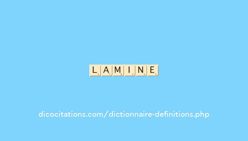 lamine