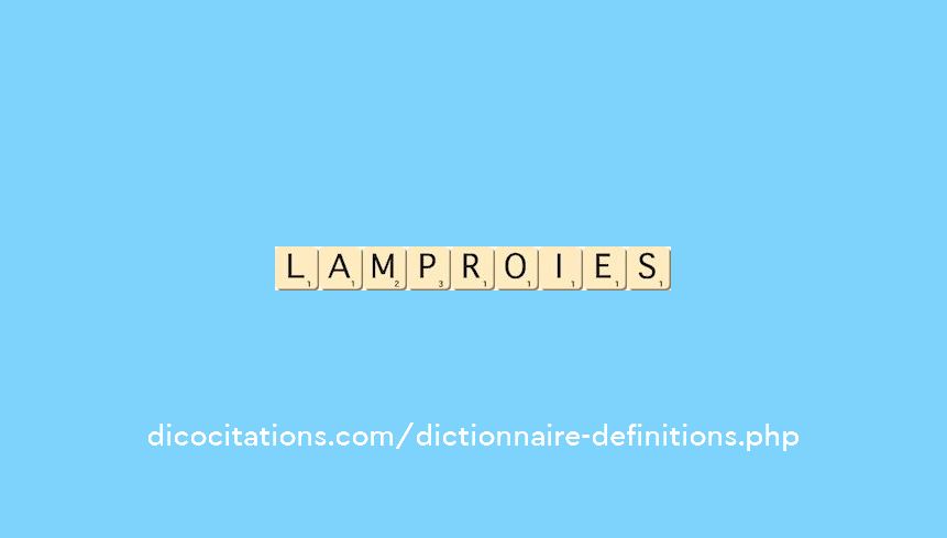 lamproies lamproies