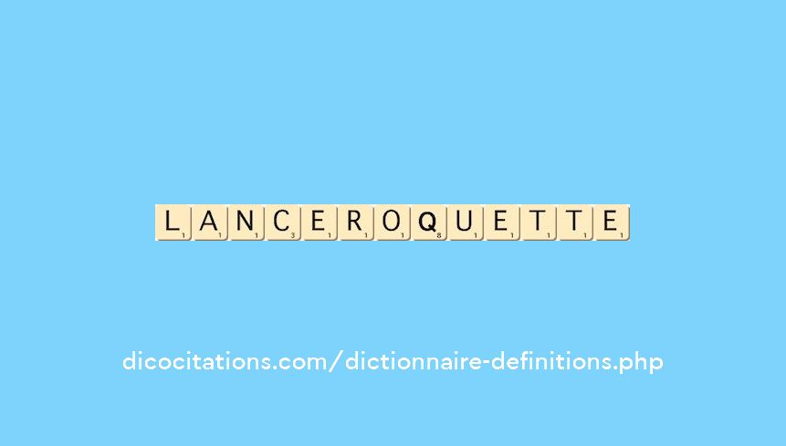 lance-roquette lance-roquette