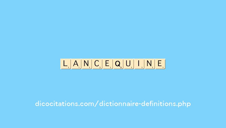 lancequine lancequine