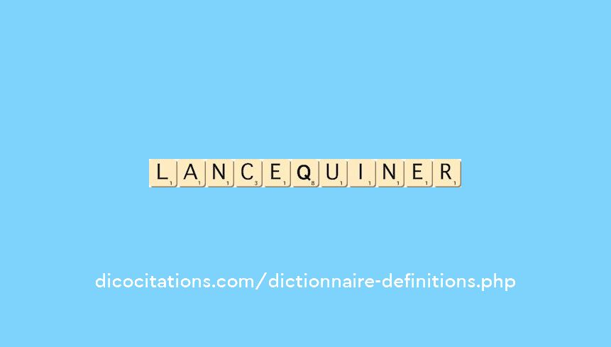 lancequiner