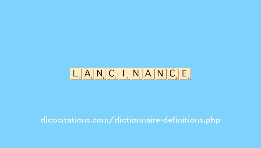 lancinance