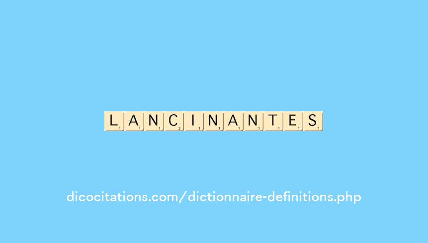 lancinantes
