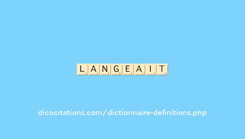 langeait langeait