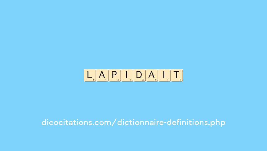 lapidait lapidait