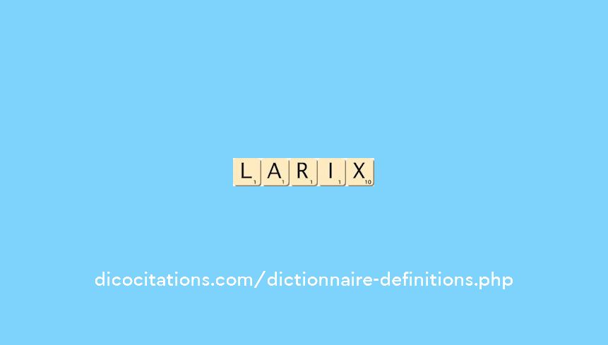 larix