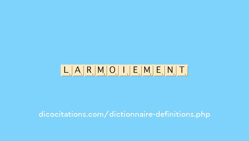larmoiement larmoiement