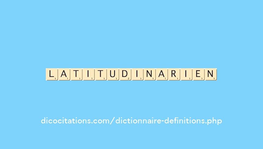latitudinarien