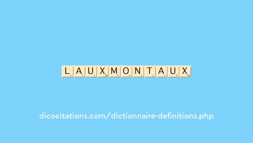 laux-montaux laux-montaux