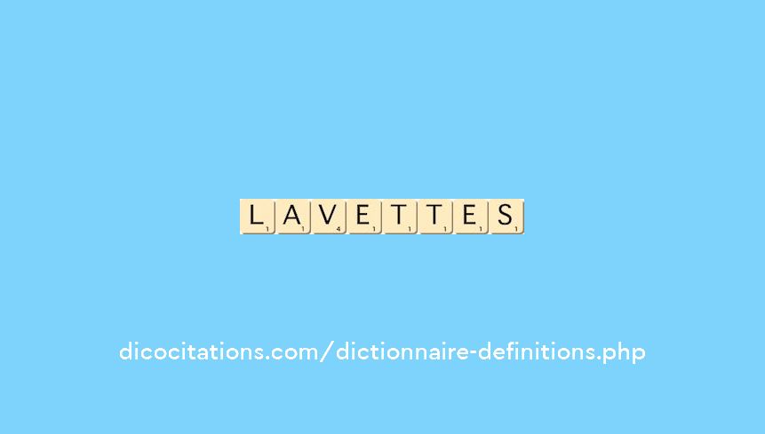 lavettes
