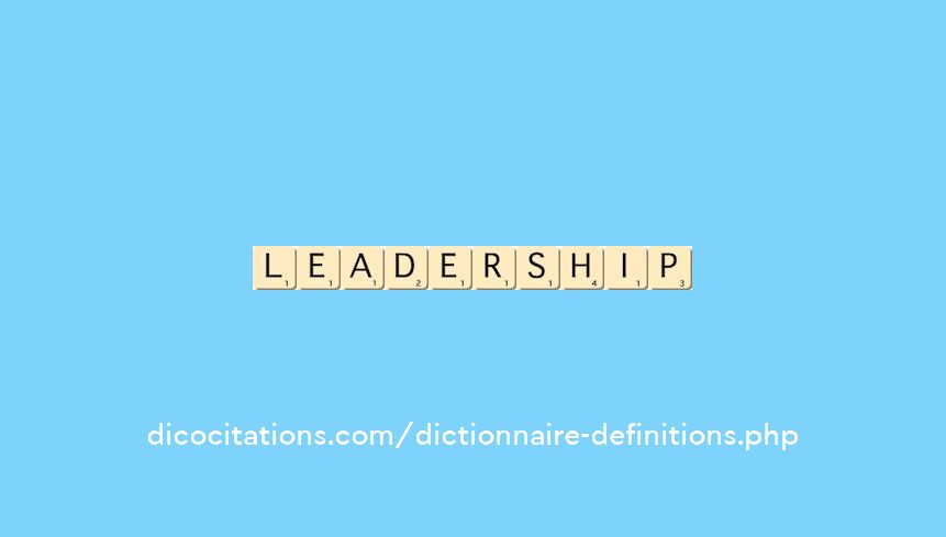 leadership leadership