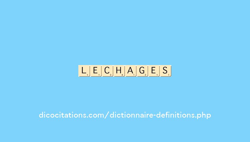 lechages lechages