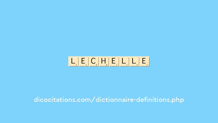 lechelle
